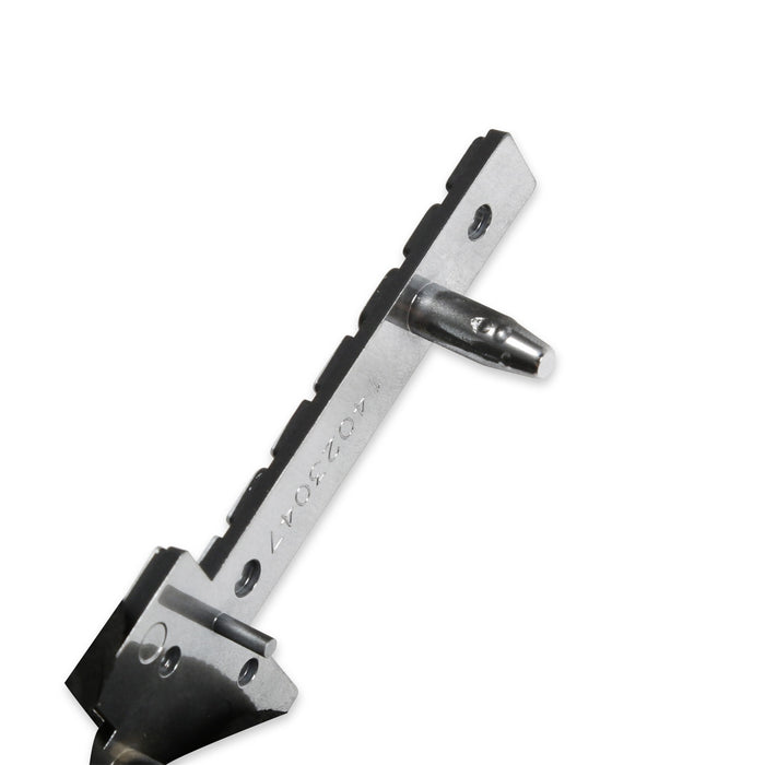 Holley 05-187 Dashboard Emblem; Black/Silver; Incl. All Factory Mounting Points; SCOTTSDALE; - Truck Part Superstore