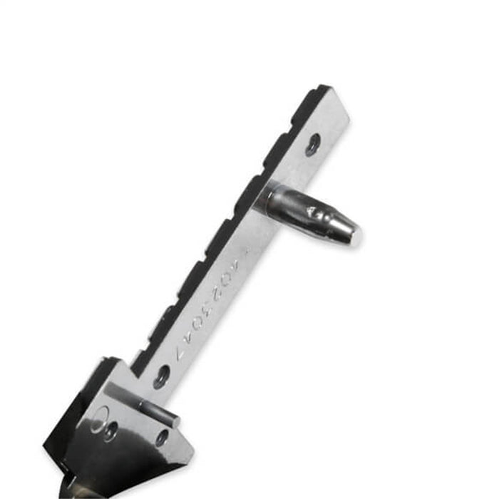 Holley 05-187 Dashboard Emblem; Black/Silver; Incl. All Factory Mounting Points; SCOTTSDALE; - Truck Part Superstore