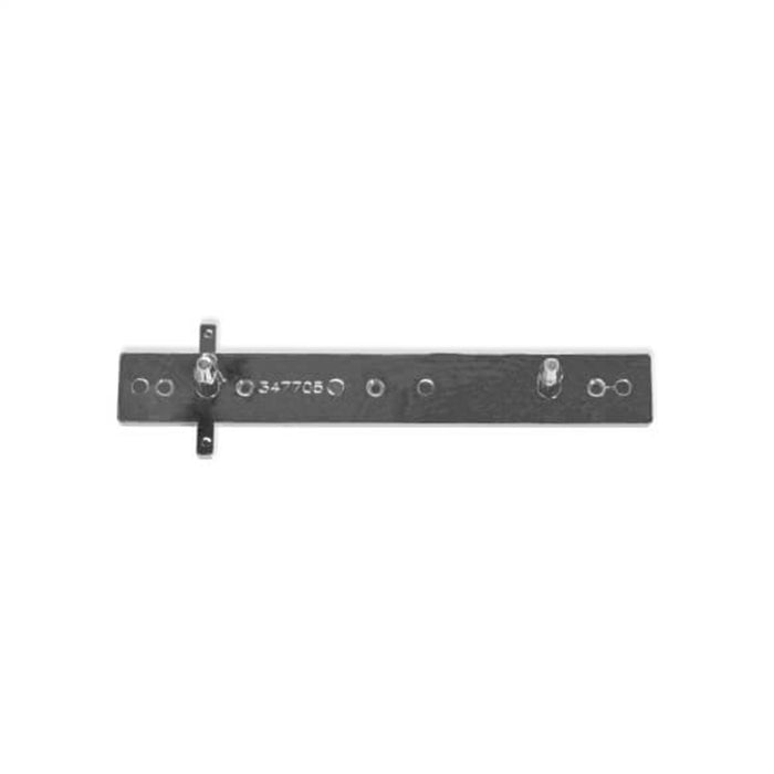 Holley 05-188 Dashboard Emblem; Black/Silver; Incl. All Factory Mounting Points; SILVERADO; - Truck Part Superstore