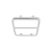 Holley 05-194 Holley Classic Truck Reproduction Brake Pedal Trim; Silver; Stainless Steel; - Truck Part Superstore
