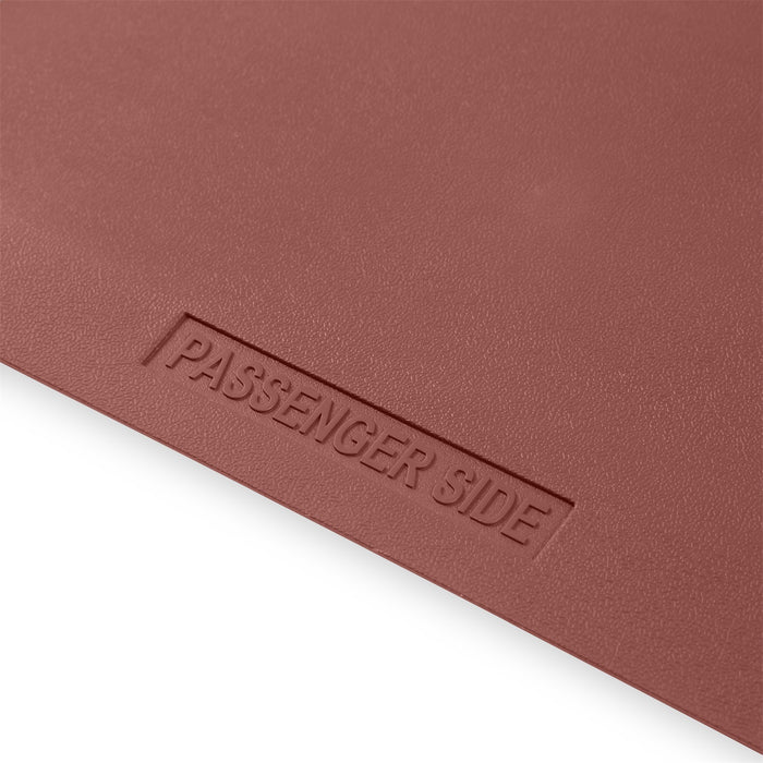 Holley 05-200MN Holley Classic Truck Floor Mat; Maroon; PVC Rubber; Sold In Set; - Truck Part Superstore