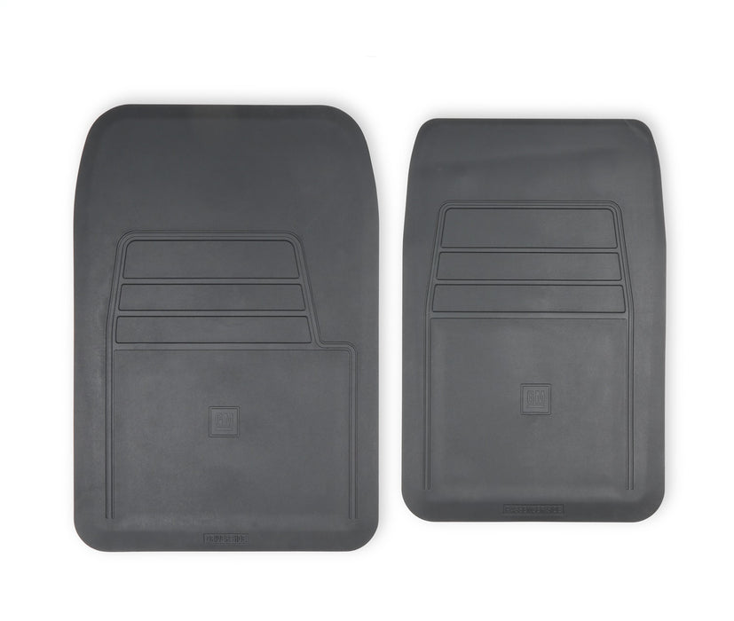 Holley 05-200 Holley Classic Truck Floor Mat; Black; PVC Rubber; Sold In Set; - Truck Part Superstore