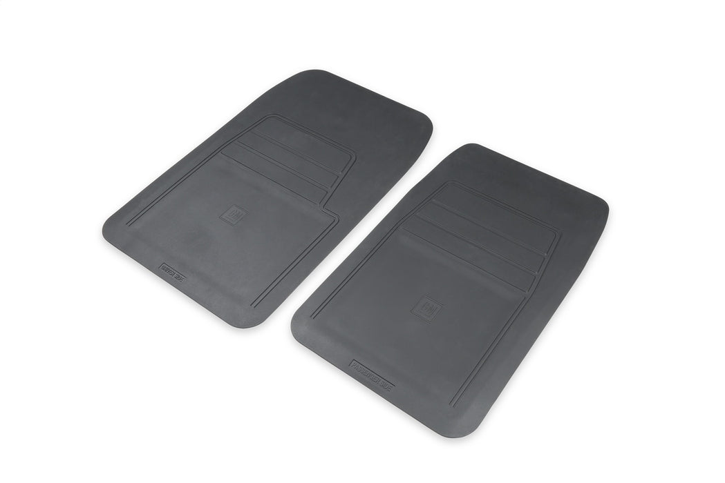 Holley 05-200 Holley Classic Truck Floor Mat; Black; PVC Rubber; Sold In Set; - Truck Part Superstore