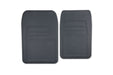 Holley 05-200LG Holley Classic Truck Floor Mat; Dark Grey; PVC Rubber; Sold In Set; - Truck Part Superstore