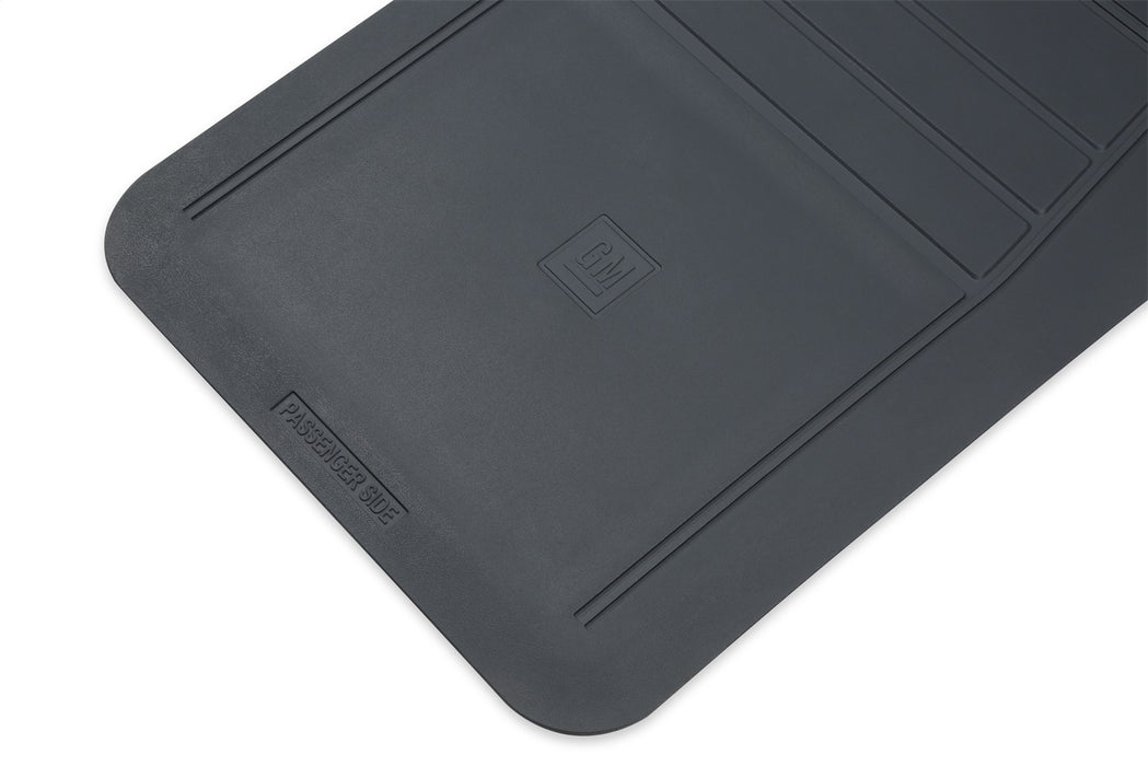 Holley 05-200LG Holley Classic Truck Floor Mat; Dark Grey; PVC Rubber; Sold In Set; - Truck Part Superstore
