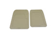 Holley 05-200TN Holley Classic Truck Floor Mat; Tan; PVC Rubber; Sold In Set; - Truck Part Superstore