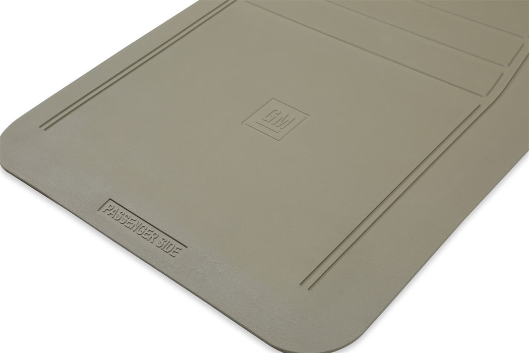 Holley 05-200TN Holley Classic Truck Floor Mat; Tan; PVC Rubber; Sold In Set; - Truck Part Superstore