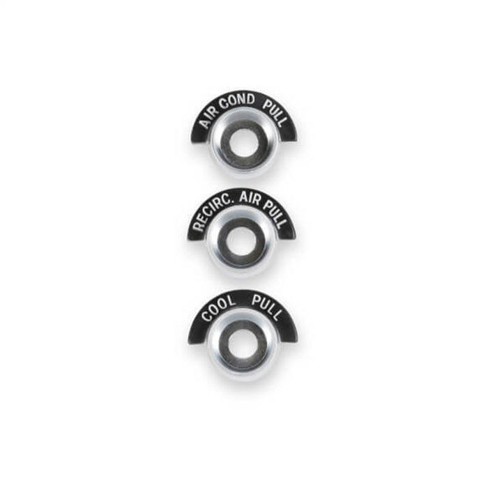 Holley 05-202 A/C Control Bezels - Truck Part Superstore