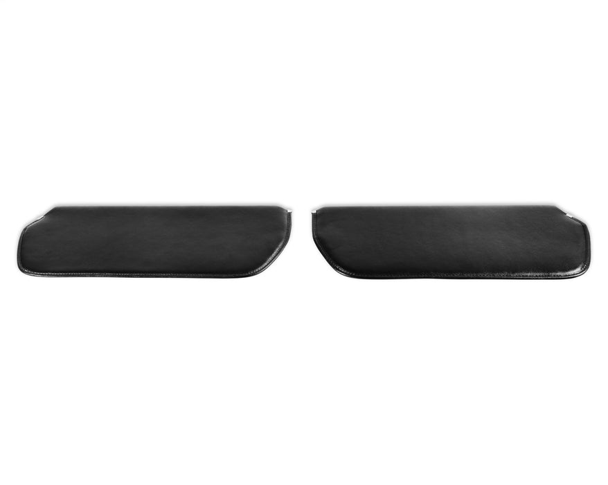 Holley 05-339 Holley Classic Truck Sunvisor; Foamback; Vinyl; Black; Driver/Passenger; Pair; - Truck Part Superstore