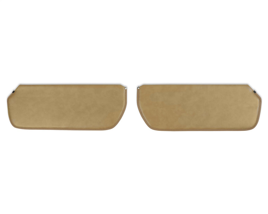 Holley 05-342 Holley Classic Truck Sunvisor; Foamback; Vinyl; Tan; Driver/Passenger; Pair; - Truck Part Superstore