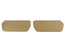 Holley 05-342 Holley Classic Truck Sunvisor; Foamback; Vinyl; Tan; Driver/Passenger; Pair; - Truck Part Superstore