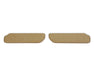 Holley 05-342 Holley Classic Truck Sunvisor; Foamback; Vinyl; Tan; Driver/Passenger; Pair; - Truck Part Superstore