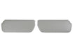 Holley 05-343 Holley Classic Truck Sunvisor; Foamback; Vinyl; Grey; Driver/Passenger; Pair; - Truck Part Superstore