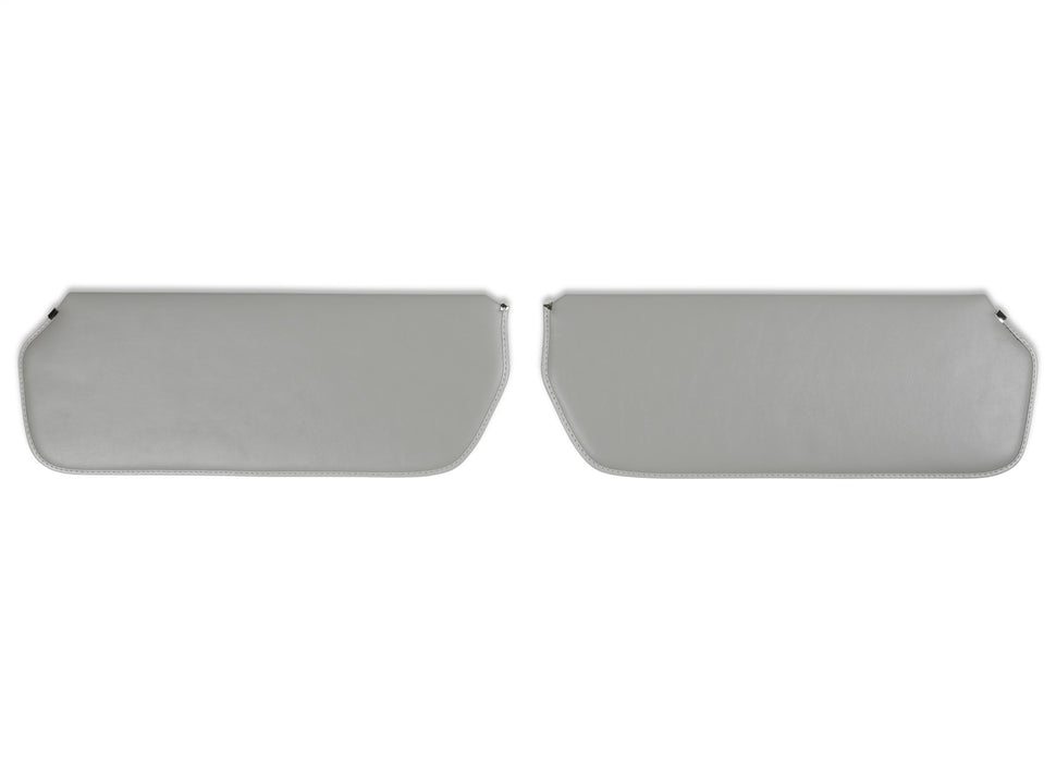 Holley 05-343 Holley Classic Truck Sunvisor; Foamback; Vinyl; Grey; Driver/Passenger; Pair; - Truck Part Superstore