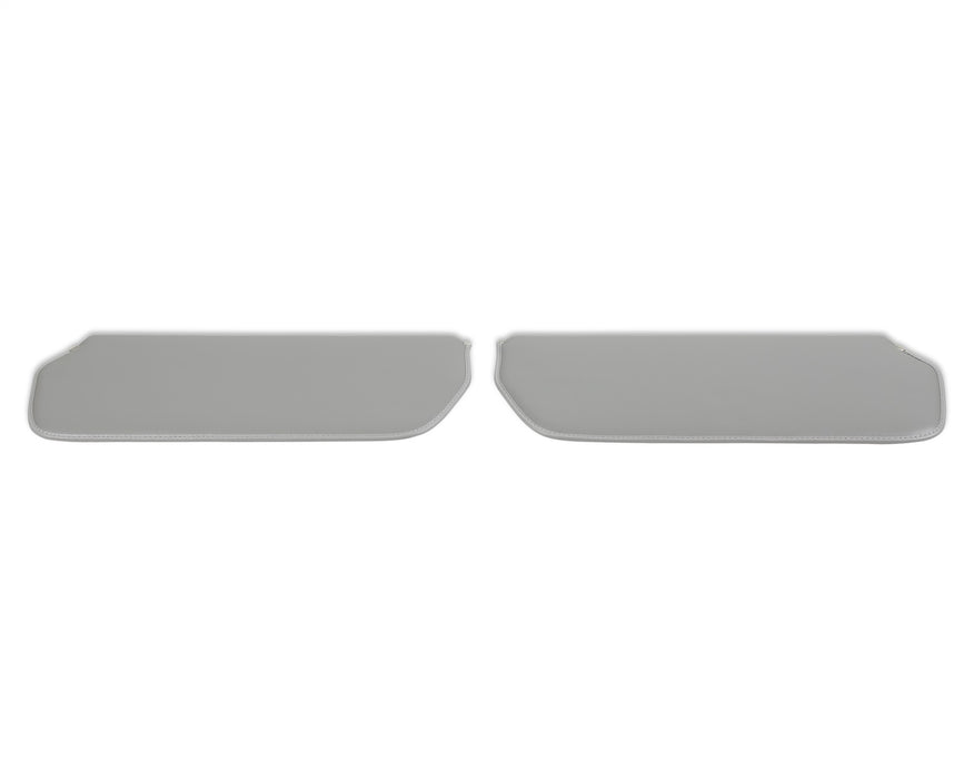 Holley 05-343 Holley Classic Truck Sunvisor; Foamback; Vinyl; Grey; Driver/Passenger; Pair; - Truck Part Superstore