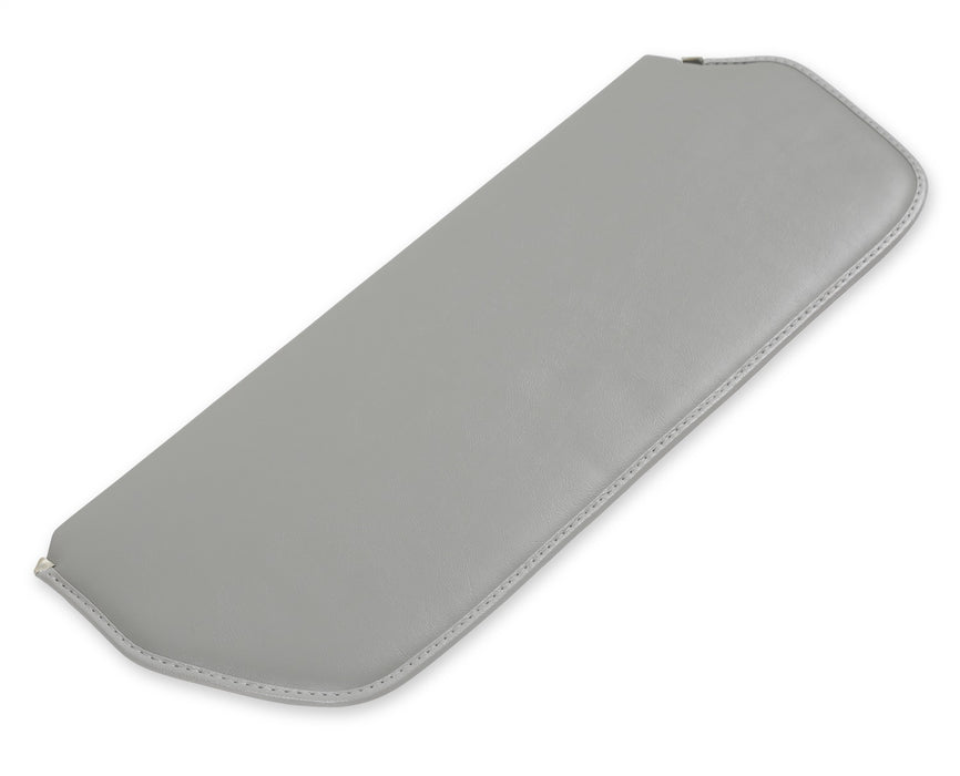 Holley 05-343 Holley Classic Truck Sunvisor; Foamback; Vinyl; Grey; Driver/Passenger; Pair; - Truck Part Superstore
