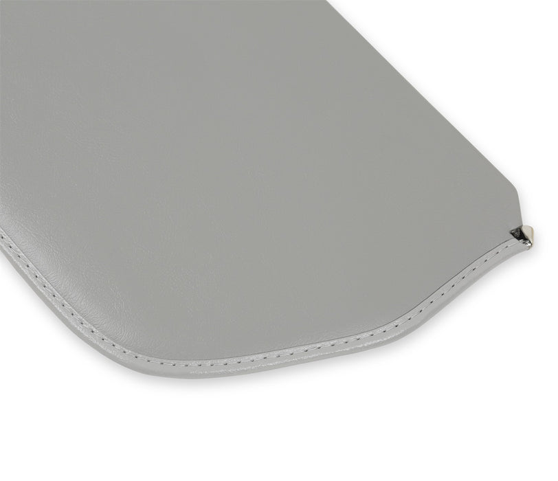 Holley 05-343 Holley Classic Truck Sunvisor; Foamback; Vinyl; Grey; Driver/Passenger; Pair; - Truck Part Superstore
