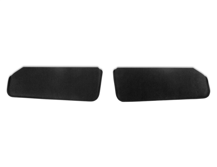 Holley 05-344 Holley Classic Truck Sunvisor; Foamback; Driver/Passenger; Pair; Cloth; Black; - Truck Part Superstore