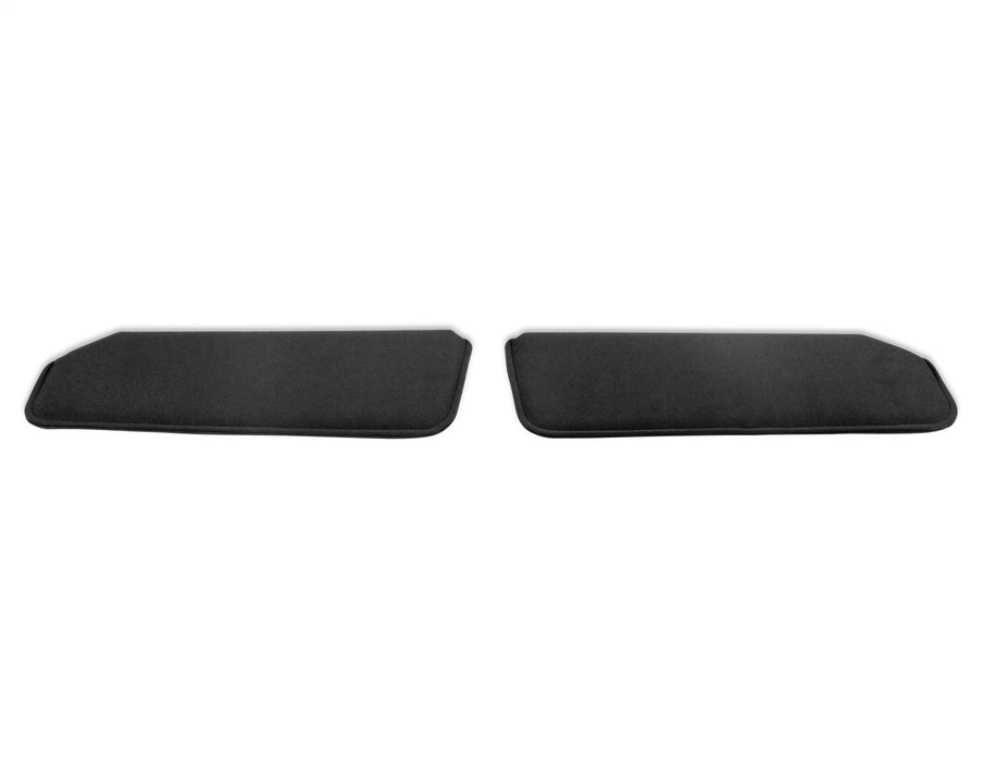 Holley 05-344 Holley Classic Truck Sunvisor; Foamback; Driver/Passenger; Pair; Cloth; Black; - Truck Part Superstore