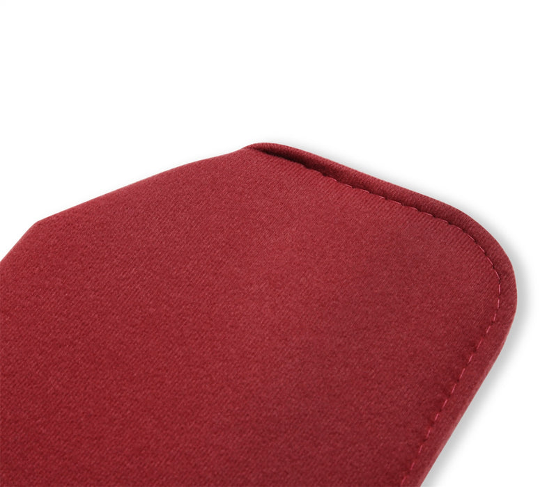 Holley 05-345 Holley Classic Truck Sunvisor; Foamback; Driver/Passenger; Pair; Cloth; Red; - Truck Part Superstore