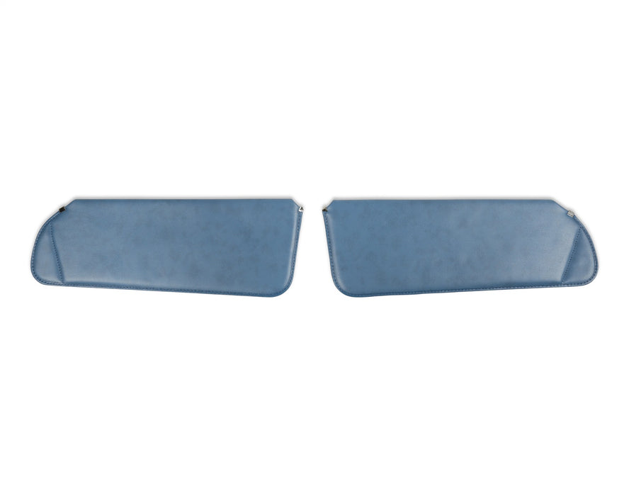 Holley 05-346 Holley Classic Truck Sunvisor; Foamback; Driver/Passenger; Pair; Vinyl; Blue; - Truck Part Superstore