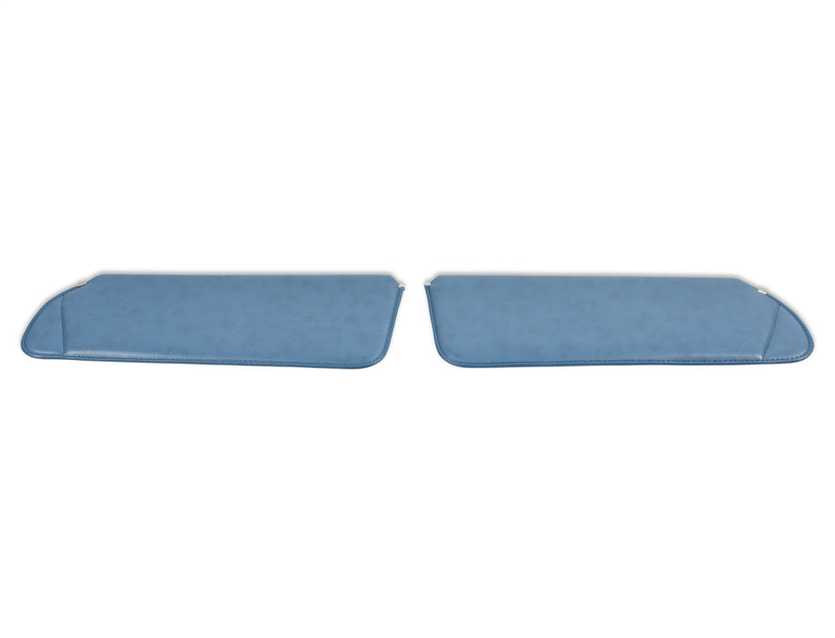 Holley 05-346 Holley Classic Truck Sunvisor; Foamback; Driver/Passenger; Pair; Vinyl; Blue; - Truck Part Superstore