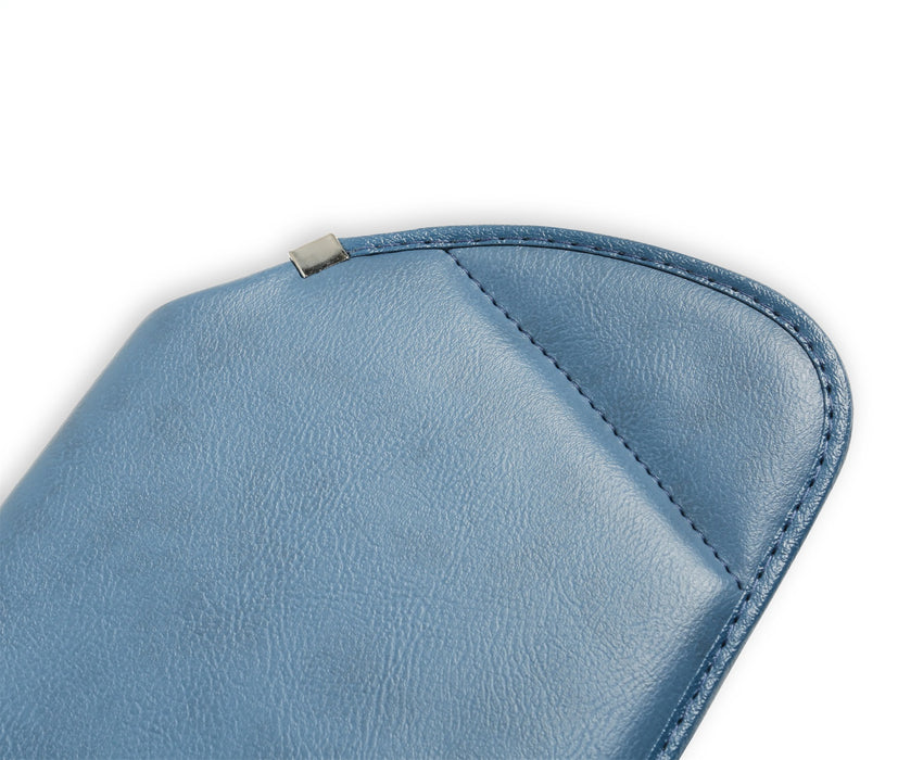 Holley 05-346 Holley Classic Truck Sunvisor; Foamback; Driver/Passenger; Pair; Vinyl; Blue; - Truck Part Superstore