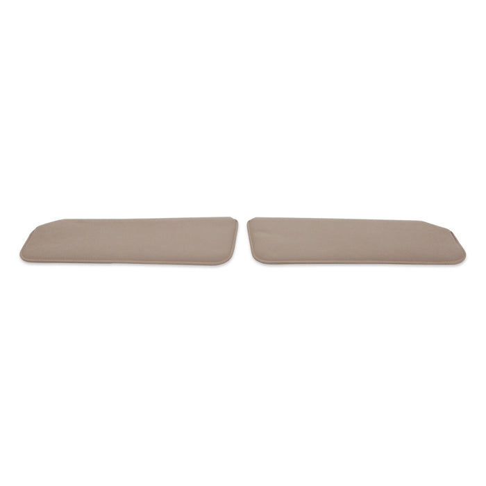 Holley 05-347 Holley Classic Truck Sunvisor; Foamback; Cloth; Tan; Drive/Passenger; Pair; - Truck Part Superstore