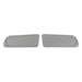 Holley 05-348 Holley Classic Truck Sunvisor; Foamback; Vinyl; Charcoal; Drive/Passenger; Pair; - Truck Part Superstore