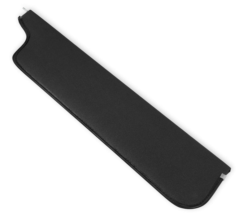 Holley 05-349 Holley Classic Truck Sunvisor; Driver/Passenger; Pair; Vinyl; Black; - Truck Part Superstore