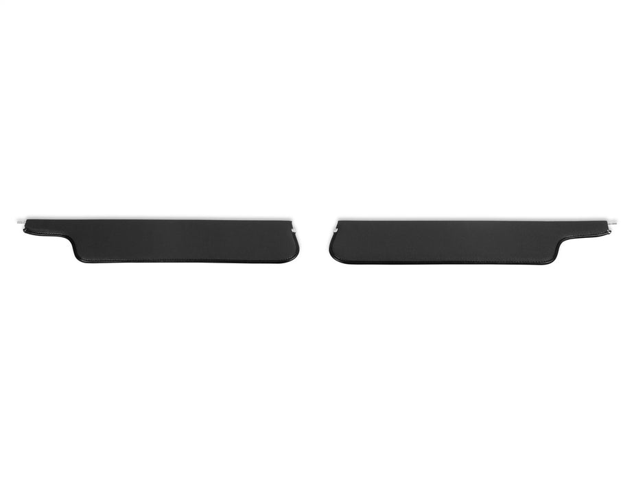 Holley 05-350 Holley Classic Truck Sunvisor; Driver/Passenger; Pair; Vinyl; Black; - Truck Part Superstore