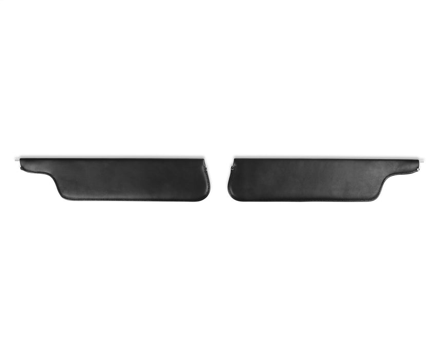 Holley 05-351 Holley Classic Truck Sunvisor; Driver/Passenger; Pair; Vinyl; Black; - Truck Part Superstore