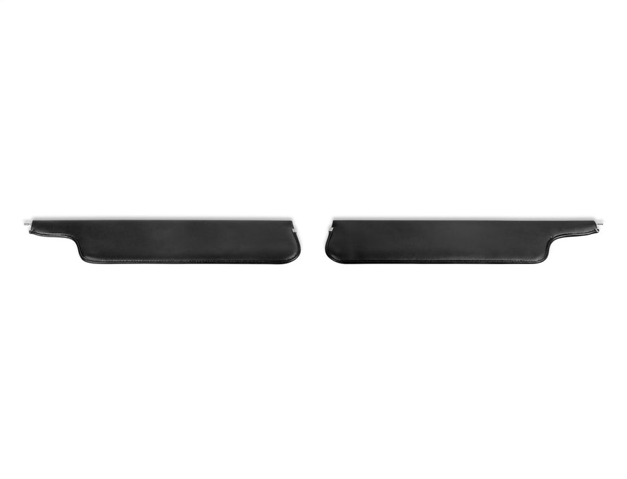 Holley 05-351 Holley Classic Truck Sunvisor; Driver/Passenger; Pair; Vinyl; Black; - Truck Part Superstore