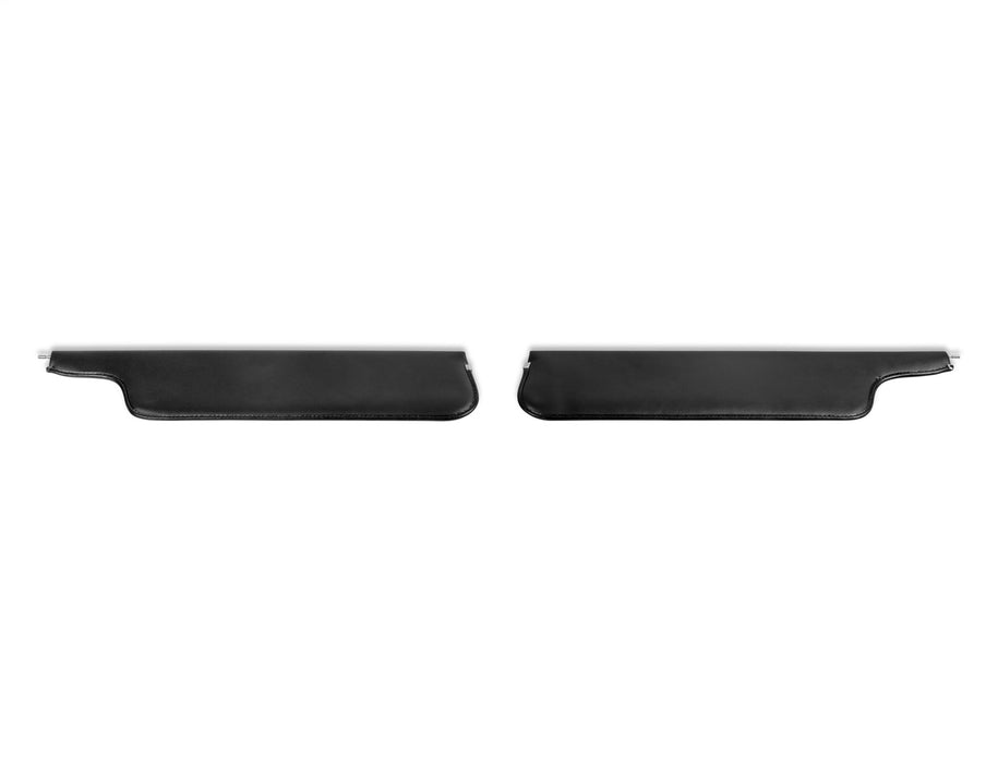 Holley 05-351 Holley Classic Truck Sunvisor; Driver/Passenger; Pair; Vinyl; Black; - Truck Part Superstore