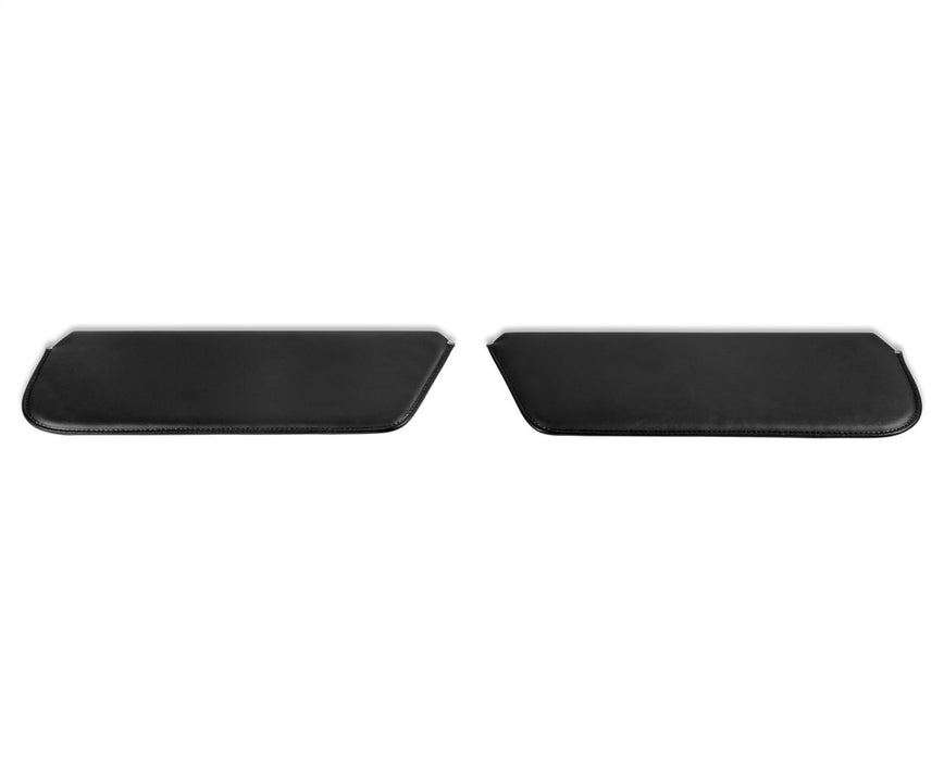Holley 05-352 Holley Classic Truck Sunvisor; Driver/Passenger; Pair; Vinyl; Black; - Truck Part Superstore