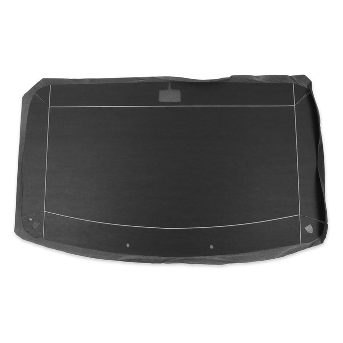 Holley 05-356 Holley Classic Truck Headliner; Cloth; Black; Foamback; - Truck Part Superstore