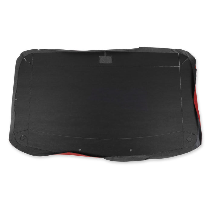 Holley 05-357 Holley Classic Truck Headliner; Cloth; Red; Foamback; - Truck Part Superstore