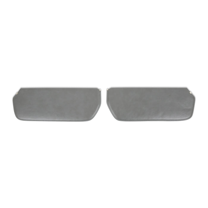 Holley 05-362 Holley Classic Truck Sunvisor; Vinyl; Charcoal; Foamback; Pair; - Truck Part Superstore