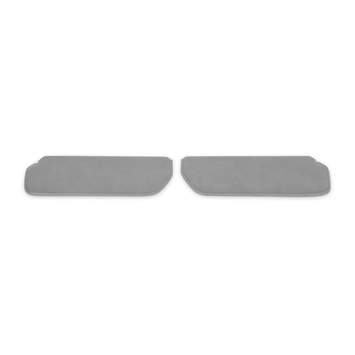 Holley 05-362 Holley Classic Truck Sunvisor; Vinyl; Charcoal; Foamback; Pair; - Truck Part Superstore