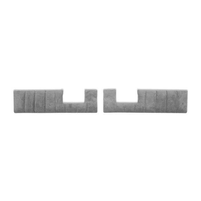 Holley 05-383 Door Panel Insert; Charcoal; Pair; - Truck Part Superstore