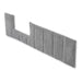 Holley 05-383 Door Panel Insert; Charcoal; Pair; - Truck Part Superstore