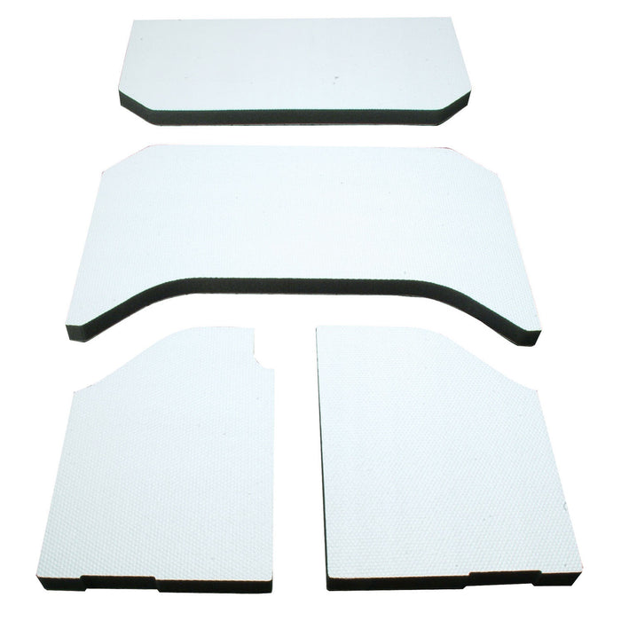 Design Engineering 50135 Sound Deadening Headliner; 4 Piece; White; - Truck Part Superstore