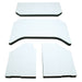 Design Engineering 50135 Sound Deadening Headliner; 4 Piece; White; - Truck Part Superstore