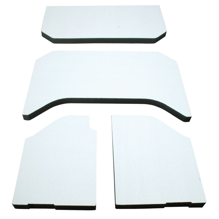 Design Engineering 50141 Sound Deadening Headliner; 4 Piece; White; - Truck Part Superstore