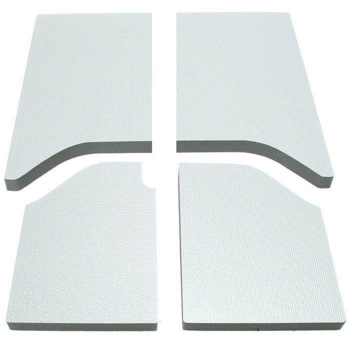 Design Engineering 50142 Sound Deadening Headliner; 4 Piece; White; - Truck Part Superstore