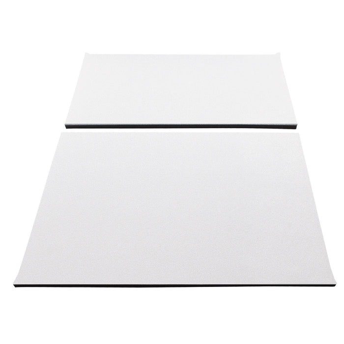 Design Engineering 50145 Sound Deadening Headliner; 2 Piece; w/o Roll Bar Speakers; White; - Truck Part Superstore