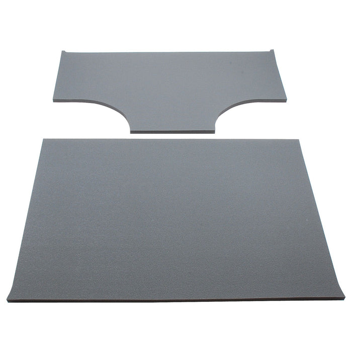 Design Engineering 50147 Sound Deadening Headliner; 2 Piece; w/Factory Speaker Pods; Gray; - Truck Part Superstore