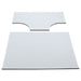 Design Engineering 50148 Sound Deadening Headliner; 2 Piece; w/Factory Speaker Pods; White; - Truck Part Superstore