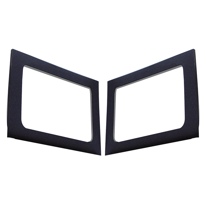 Design Engineering 50149 Sound Deadening Side Window Trim Kit; Rear; Black; - Truck Part Superstore