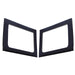 Design Engineering 50149 Sound Deadening Side Window Trim Kit; Rear; Black; - Truck Part Superstore